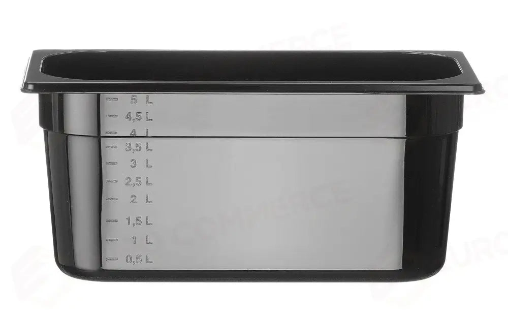 CONTENITORE GASTRONORM 1/3 PROFI LINE GN 1/3 5,7L NERO 325X176X(H)150MM - HENDI