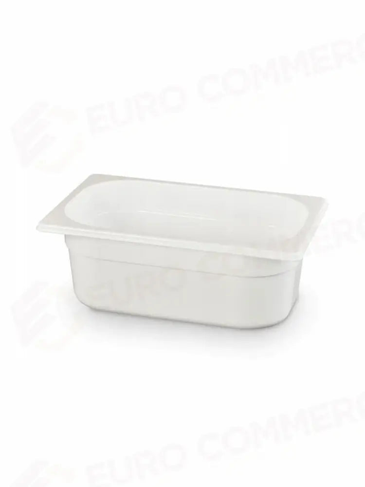 CONTENITORE GASTRONORM 1/4 GN 1/4 1,8L BIANCO 265X162X(H)65MM - HENDI