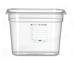 CONTENITORE GASTRONORM 1/4 HENDI GN 2,8L TRASPARENTE 265X162X(H)100MM - 880371