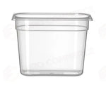 CONTENITORE GASTRONORM 1/4 HENDI PROFI LINE GN 4L TRASPARENTE 265X162X(H)150MM - 880319
