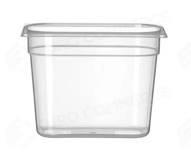 CONTENITORE GASTRONORM 1/4, HENDI, PROFI LINE, GN 1/4, 4L, TRASPARENTE, 265X162X(H)150MM - 880319