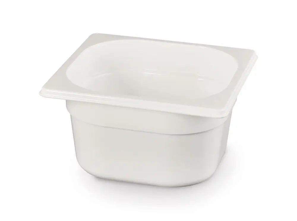 CONTENITORE GASTRONORM 1/6 GN 1/6 1,6L BIANCO 176X162X(H)100MM - HENDI