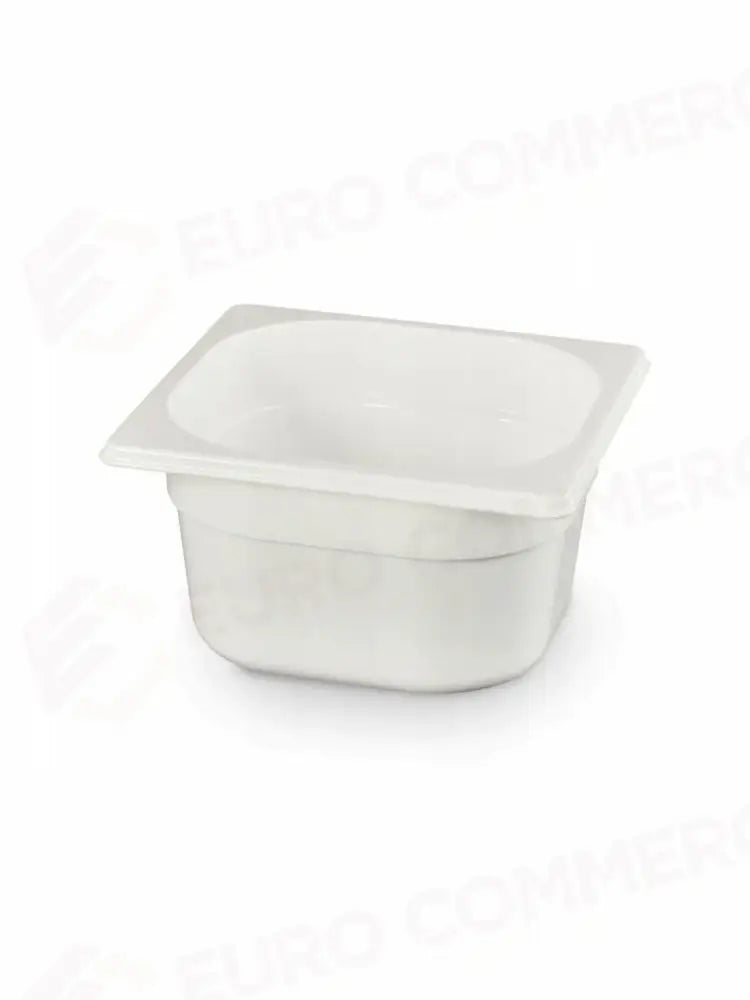 CONTENITORE GASTRONORM 1/6 GN 1/6 1L BIANCO 176X162X(H)65MM - HENDI