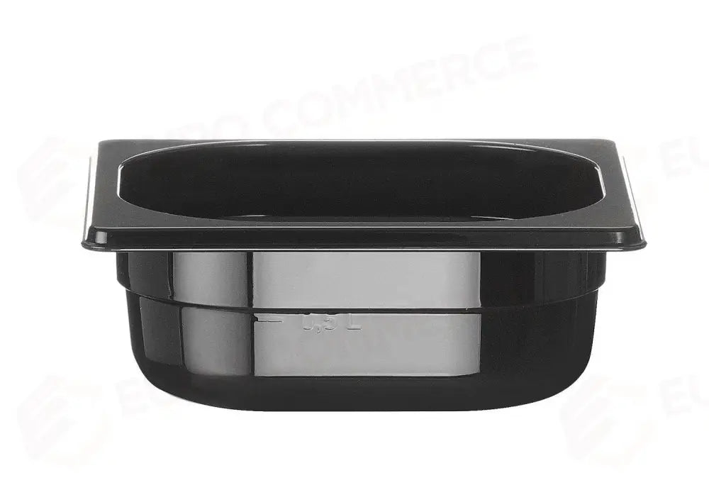 CONTENITORE GASTRONORM 1/6 PROFI LINE GN 1/6 1L NERO 176X162X(H)65MM - HENDI