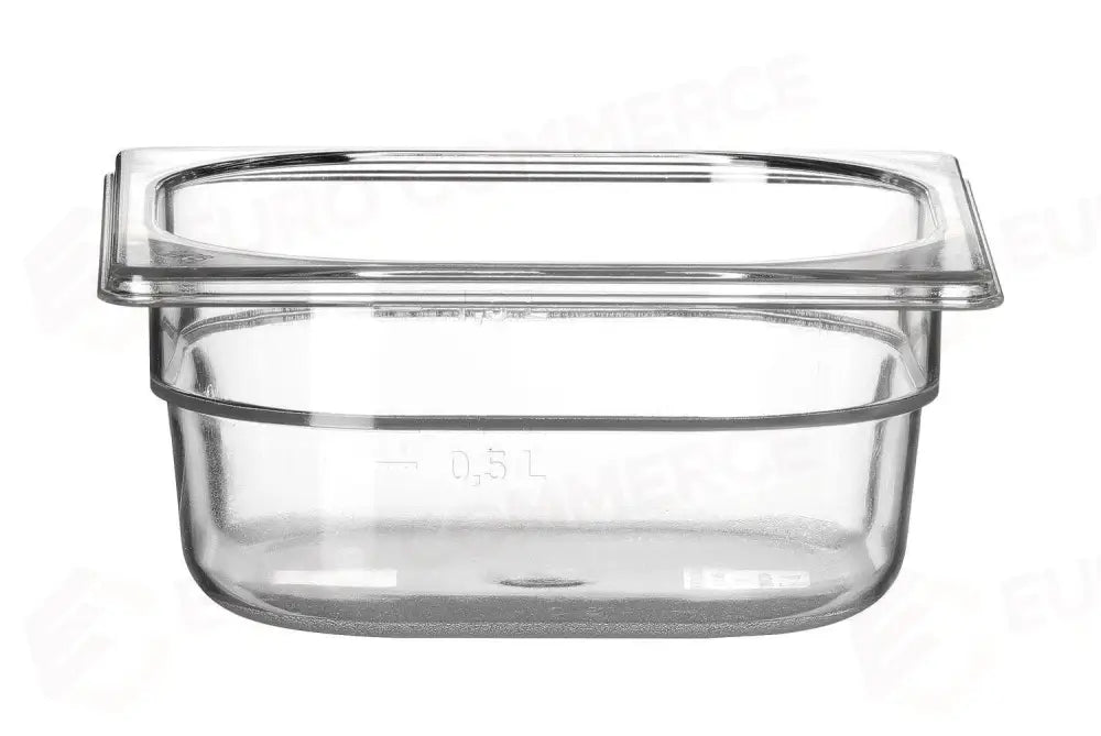 CONTENITORE GASTRONORM 1/6 PROFI LINE GN 1/6 1L TRASPARENTE 176X162X(H)65MM - HENDI