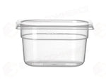 CONTENITORE GASTRONORM 1/9 HENDI PROFI LINE 1,0 GN 0,75L TRASPARENTE 176X108X(H)100MM - 880524
