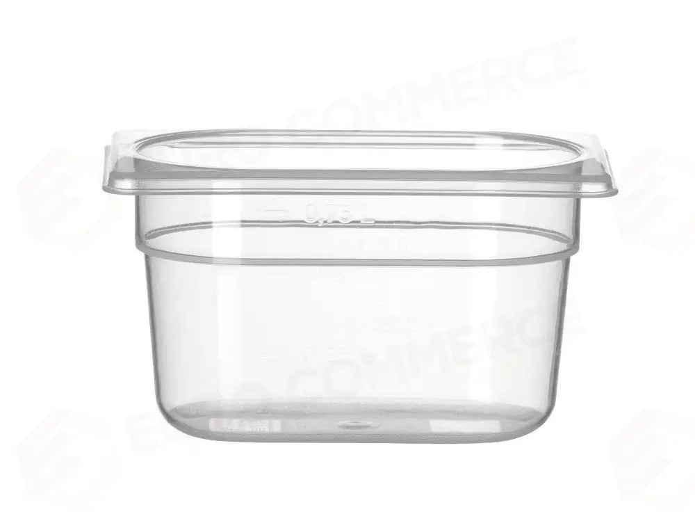 CONTENITORE GASTRONORM 1/9 PROFI LINE 1,0 GN 1/9 1L TRASPARENTE 176X108X(H)100MM - HENDI