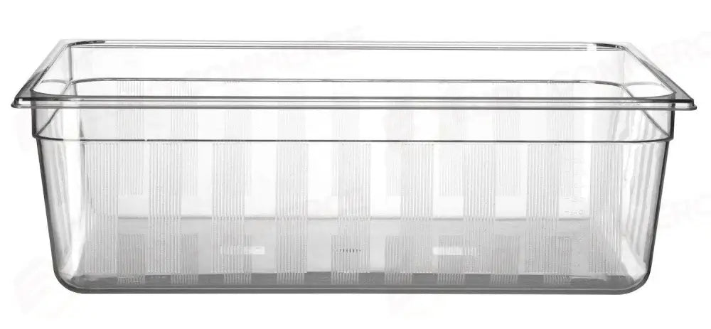 CONTENITORE GASTRONORM 2/1 GN 2/1 58L TRASPARENTE 650X530X(H)200MM - HENDI