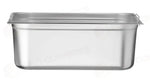 CONTENITORE GN 1/1 CON MANIGLIE ABBASSATE HENDI PROFI LINE PLUS 14L ARGENTO 530X325X(H - 818718
