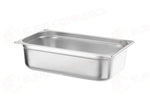 CONTENITORE GN 1/1 HENDI PROFI LINE PLUS 21L ARGENTO 530X325X(H)150MM - 818251