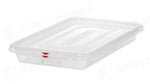 CONTENITORE GN 1/1 POLIPROPILENE HENDI 28L TRASPARENTE 530X325X(H)200MM - 873366