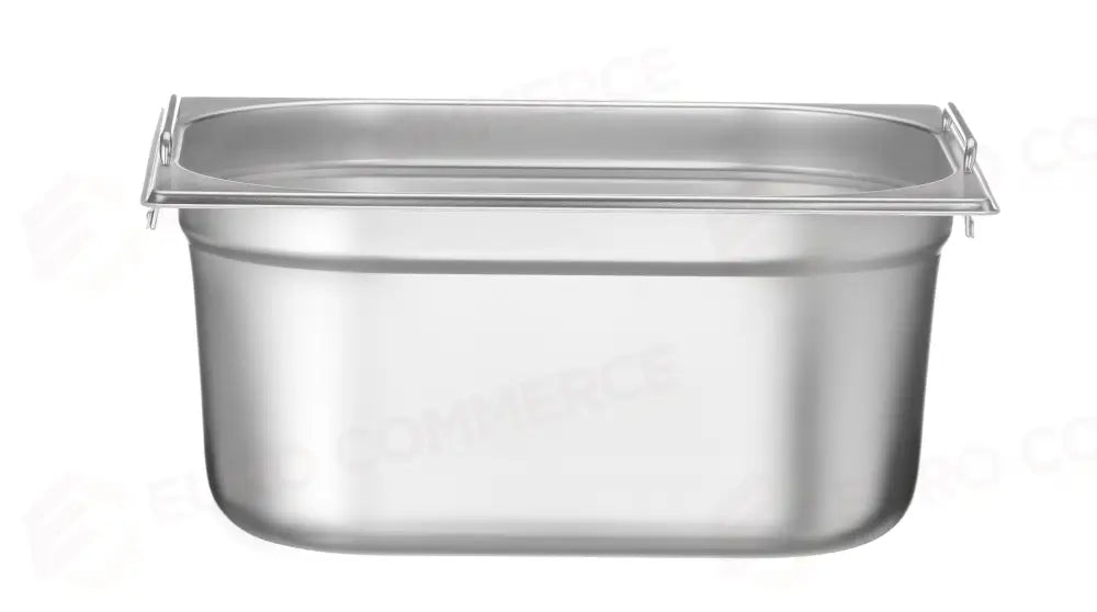 CONTENITORE GN 1/2 CON MANIGLIE RIBASSATE HENDI PROFI LINE PLUS 9,5L ARGENTO 325X265X(- 818732