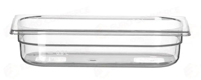 CONTENITORE GN 1/2 COOL, HENDI, COOL, GN 1/2, 6,1L, TRASPARENTE, 325X265X(H)100MM - 882092