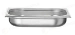 CONTENITORE GN 1/2 PERFORATO HENDI PROFI LINE + 2L ARGENTO 325X265X(H)40MM - 818152