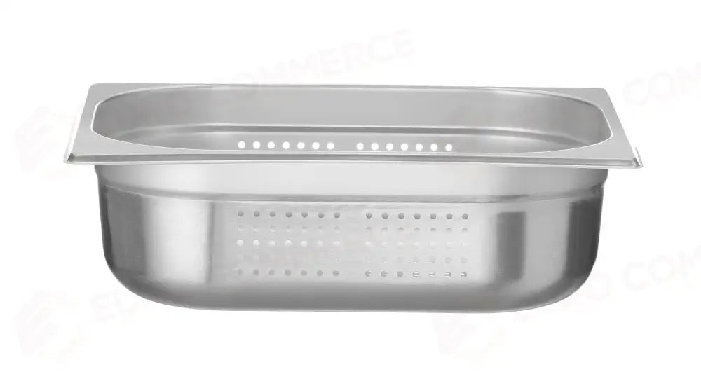 CONTENITORE GN 1/2 PERFORATO HENDI PROFI LINE + 2L ARGENTO 325X265X(H)40MM - 818152