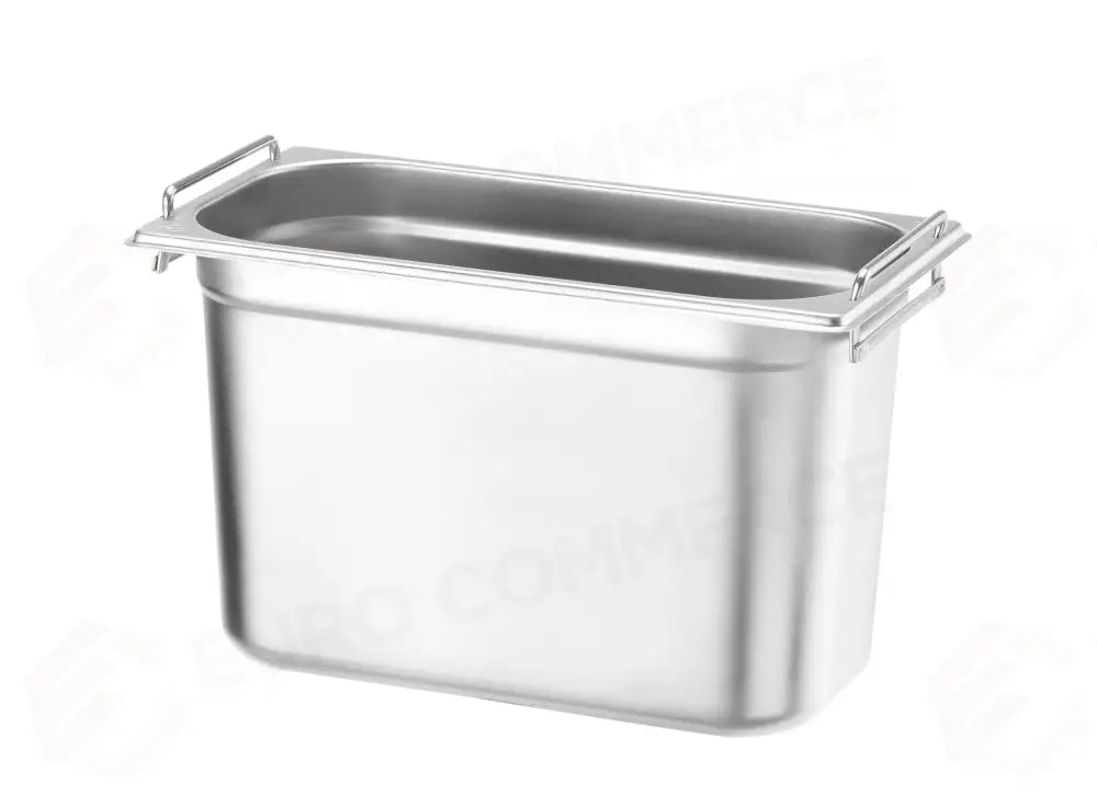 CONTENITORE GN 1/3 CON MANIGLIE ABBASSATE HENDI PROFI LINE PLUS 7,8L ARGENTO 325X176X(- 818756