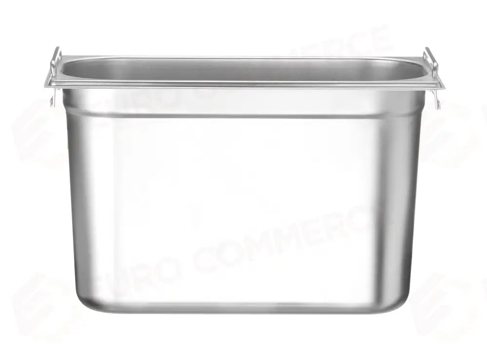 CONTENITORE GN 1/3 CON MANIGLIE ABBASSATE HENDI PROFI LINE PLUS 7,8L ARGENTO 325X176X(- 818756