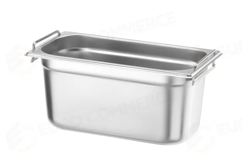 CONTENITORE GN 1/3 CON MANIGLIE ABBASSATE HENDI PROFI LINE PLUS 7,8L ARGENTO 325X176X(- 818756