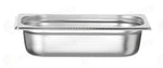 CONTENITORE GN 1/4 HENDI PROFI LINE + 4L ARGENTO 265X162X(H)150MM - 818497