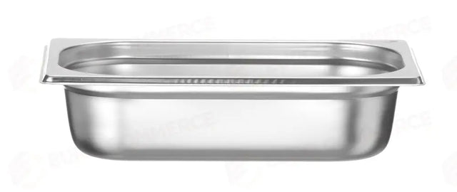 CONTENITORE GN 1/4, HENDI, PROFI LINE +, GN 1/4, 4L, ARGENTO, 265X162X(H)150MM - 818497