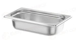CONTENITORE GN 1/4 HENDI PROFI LINE + 5,5L ARGENTO 265X162X(H)200MM - 818503