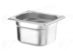 CONTENITORE GN 1/6 HENDI PROFI LINE + 1,6L ARGENTO 176X162X(H)100MM - 818527