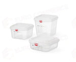 CONTENITORE GN 1/6 POLIPROPILENE HENDI 2,6L TRASPARENTE 176X162X(H)150MM - 873175