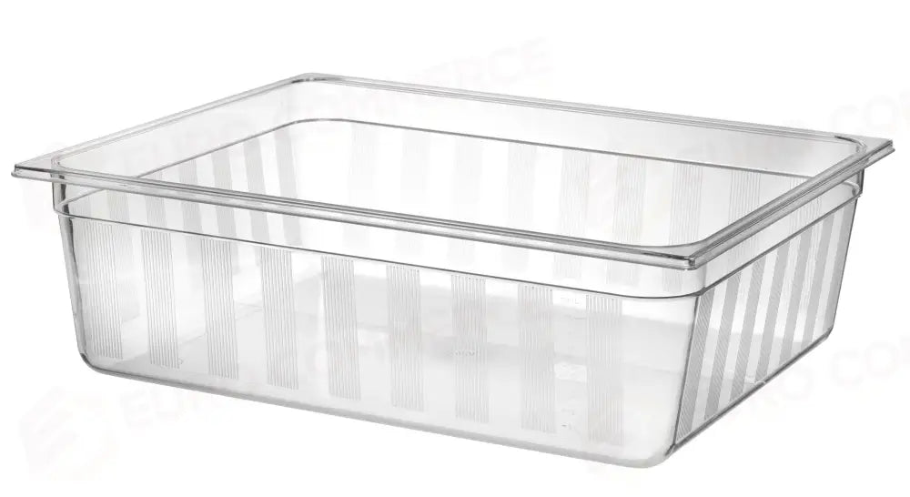 CONTENITORE GN 2/1 COOL HENDI 55,5L TRASPARENTE 650X325X(H)100MM - 882412