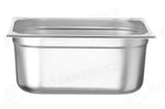 CONTENITORE GN 2/3 HENDI PROFI LINE + 13L ARGENTO 354X325X(H)150MM - 818435