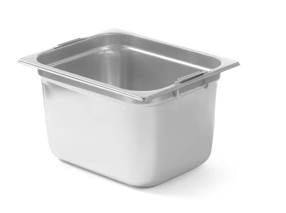 CONTENITORE GN CON MANIGLIE RETRATTILI GN 1/2 6,25L 325X265X(H)100MM - HENDI