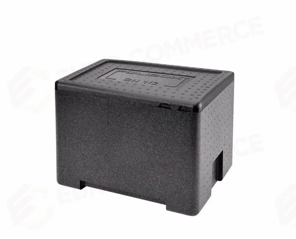 CONTENITORE ISOTERMICO 1/2 41X32 CM GASTRONORM NERO 115902 POLIBOX - 20050017 - MEDRI