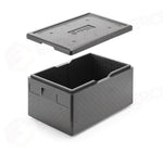 CONTENITORE ISOTERMICO HENDI KITCHEN LINE GN 1/1 40L NERO 600X400X(H)283MM - 707746