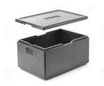 CONTENITORE ISOTERMICO HENDI KITCHEN LINE GN 1/1 40L NERO 600X400X(H)283MM - 707746