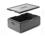 CONTENITORE ISOTERMICO HENDI KITCHEN LINE GN 1/1 46L NERO 600X400X(H)320MM - 707425