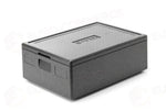 CONTENITORE ISOTERMICO HENDI KITCHEN LINE GN 1/1 53L NERO 685X485X(H)260MM - 707432