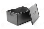 CONTENITORE ISOTERMICO HENDI KITCHEN LINE GN 1/1 80L NERO 685X485X(H)360MM - 707456