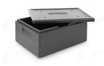 CONTENITORE ISOTERMICO HENDI KITCHEN LINE GN 1/1 80L NERO 685X485X(H)360MM - 707456
