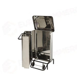 CONTENITORE MOBILE A PEDALE CON APERTURA A LIBRO - FRONTINOX - 790640 - ATTREZZATURA