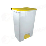 CONTENITORE MOBILE A PEDALE CON COPERCHIO COLORATO - CONTI - 912856 - ATTREZZATURA
