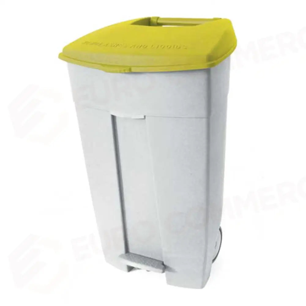 CONTENITORE MOBILE A PEDALE CON COPERCHIO COLORATO - CONTIPLAST - 102036 - ATTREZZATURA
