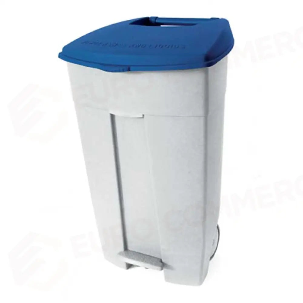 CONTENITORE MOBILE A PEDALE CON COPERCHIO COLORATO - CONTIPLAST - 102535 - ATTREZZATURA