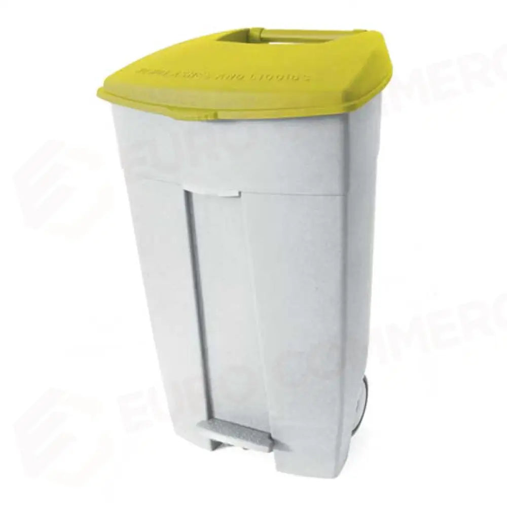 CONTENITORE MOBILE A PEDALE CON COPERCHIO COLORATO - CONTIPLAST - 102536 - ATTREZZATURA