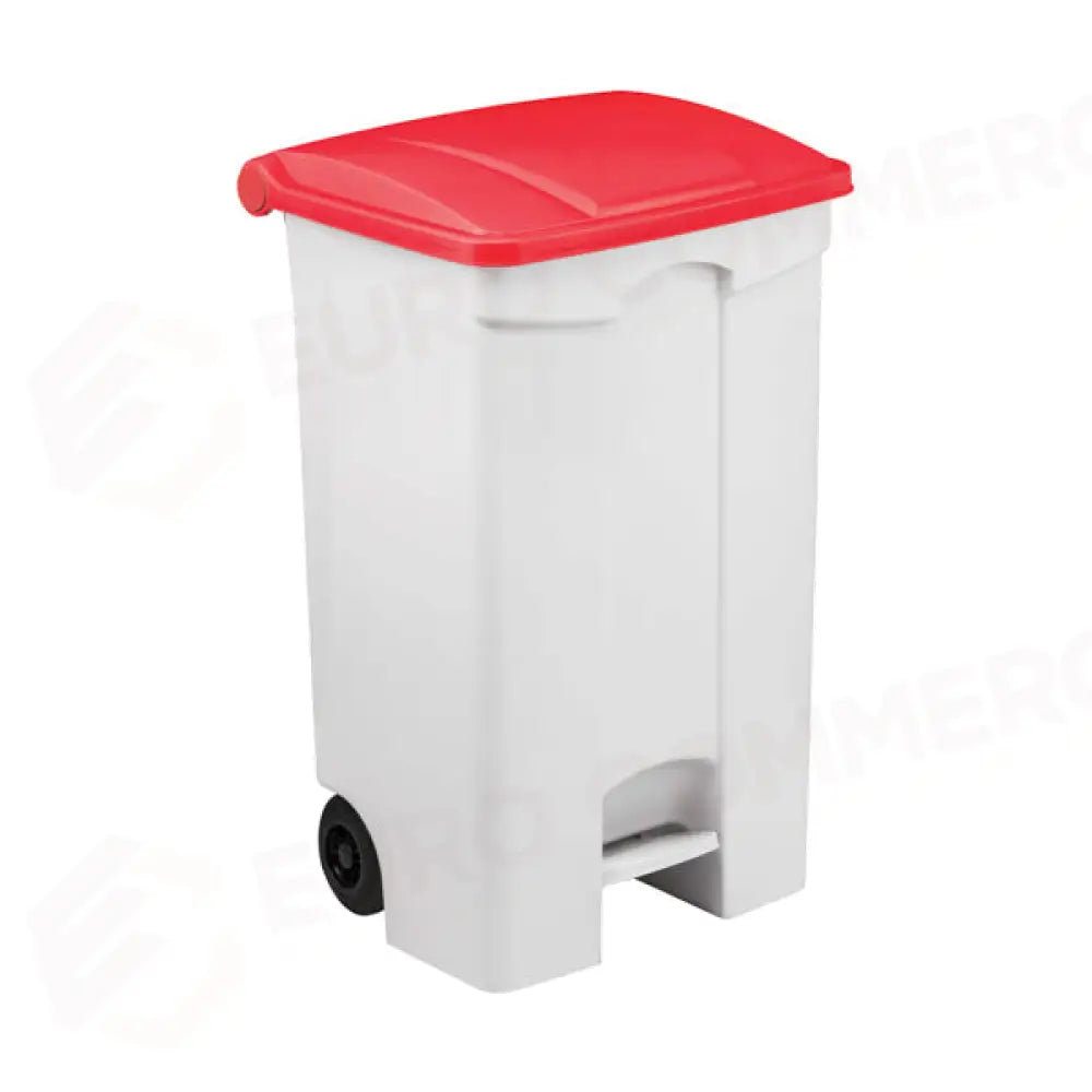 CONTENITORE MOBILE A PEDALE CON COPERCHIO COLORATO - CONTITOP MOBILE - 115597 - ATTREZZATURA