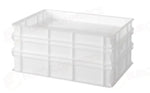 CONTENITORE PER IMPASTO PIZZA 600X400 AMERBOX PROFI LINE BIANCO 600X400X(H)100MM RETTANGOLA - 881040