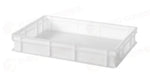CONTENITORE PER IMPASTO PIZZA 600X400 AMERBOX PROFI LINE BIANCO 600X400X(H)100MM RETTANGOLA - 881040