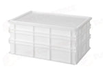 CONTENITORE PER IMPASTO PIZZA 600X400 AMERBOX PROFI LINE BIANCO 600X400X(H)100MM RETTANGOLA - 881040
