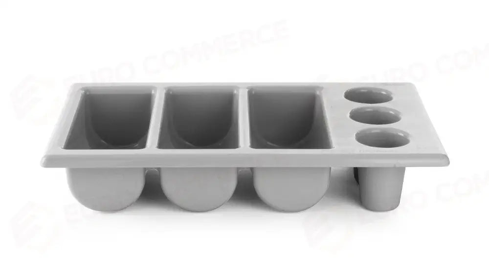 CONTENITORE PER POSATE GRIGIO CHIARO 530X325X(H)105MM - HENDI