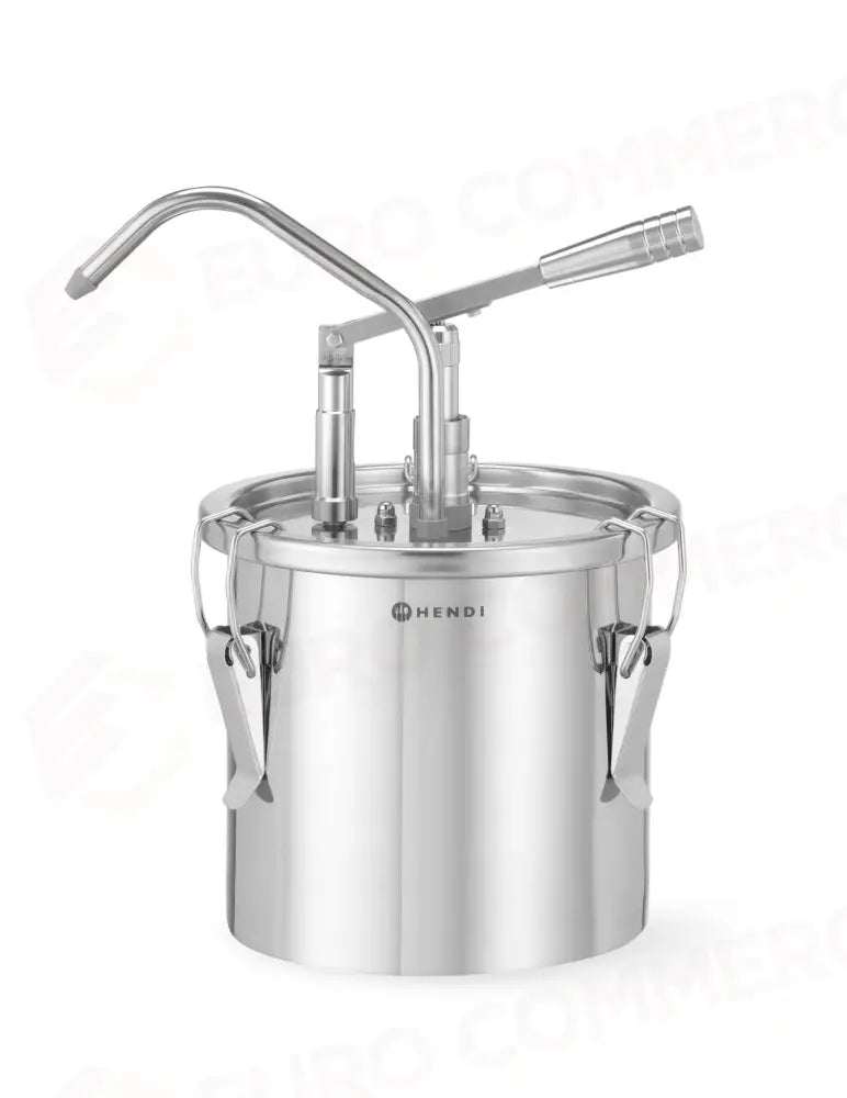 CONTENITORE PER SALSA IN ACCIAIO INOSSIDABILE CON DISPENSER HENDI 4,5L XX(H)420MM - 558102