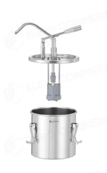 CONTENITORE PER SALSA IN ACCIAIO INOSSIDABILE CON DISPENSER HENDI 4,5L XX(H)420MM - 558102