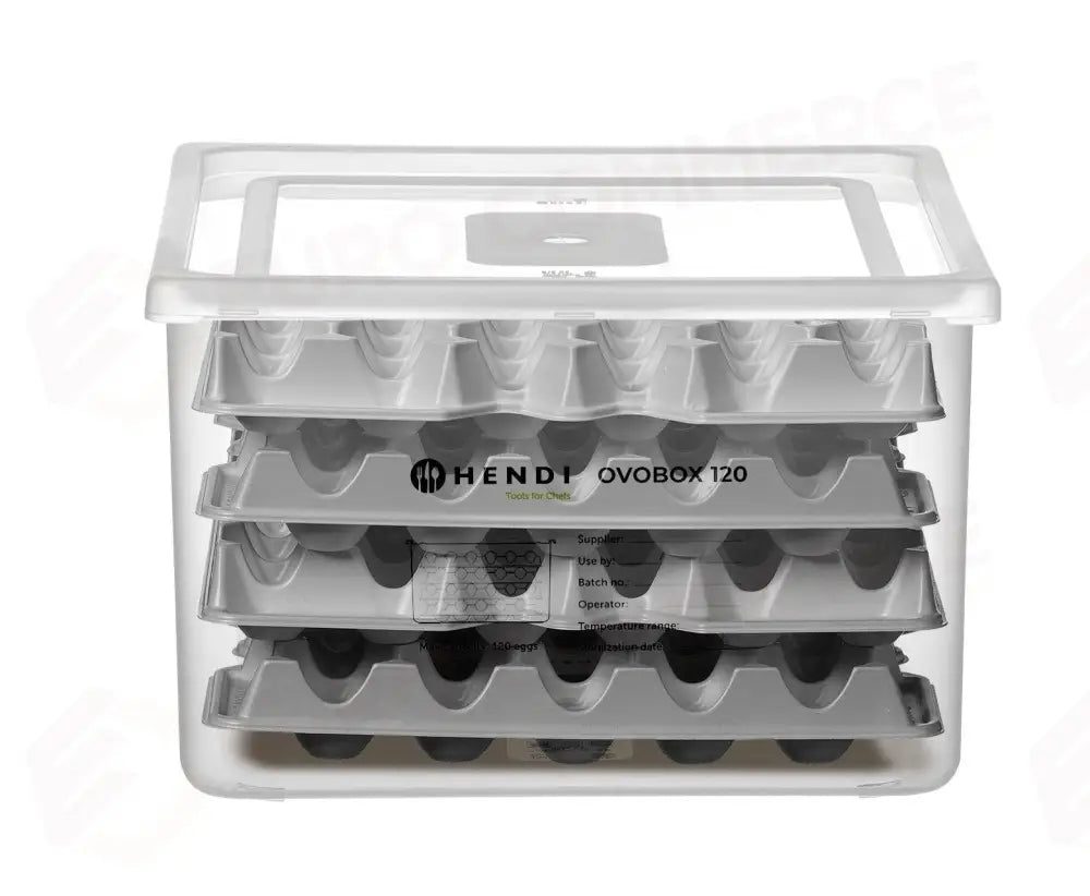 CONTENITORE PER UOVA OVOBOX 120 HENDI GN 2/3 18L 355X325X(H)200MM RETTANGOLARE - 870785